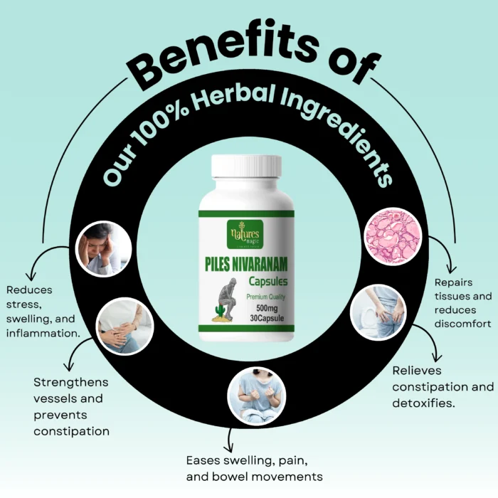 Piles Nivaranam Ayurvedic Capsules